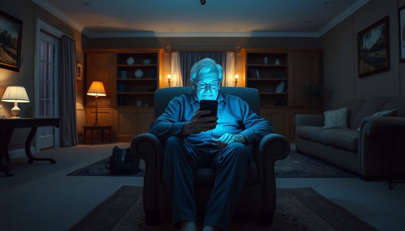 Anziani Intrappolati nei Reel Dipendenza Digitale