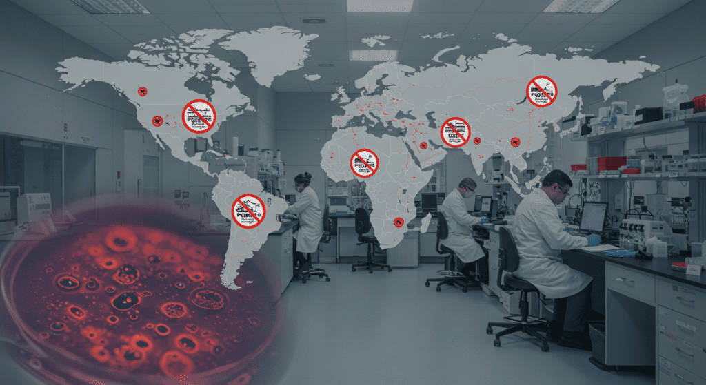 Laboratorio USA prosegue ricerca su guadagno di funzione mentre laboratori esteri sono limitati, evidenziando una politica selettiva.