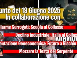 Miniatura del podcast Il Punto del 19 Giugno 2025 che elenca i temi della puntata: crisi della scuola, declino industriale italiano, frammentazione geoeconomica e tensioni in Medio Oriente con l'Iran.