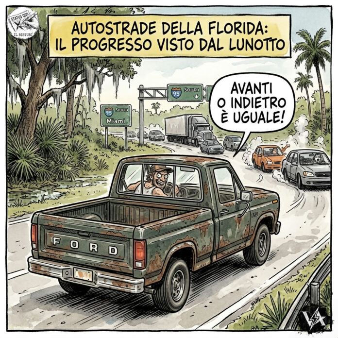 viabilità quantistica - Satira su L'Automobilista Relativista