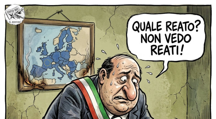 la farsa dell’abuso d’ufficio: l’europa chiede legalità, l’italia cerca l’immunità abuso d'ufficio - satira su governo italiano