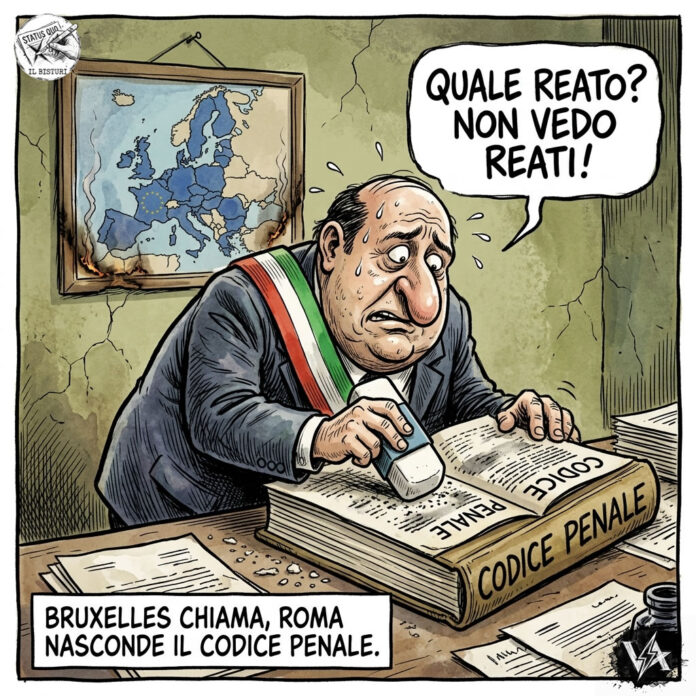 abuso d'ufficio - Satira su Governo Italiano