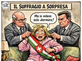 il trionfo del nulla: eletta a sua insaputa in svizzera eletta a sua insaputa - satira su cittadina svizzera ignara