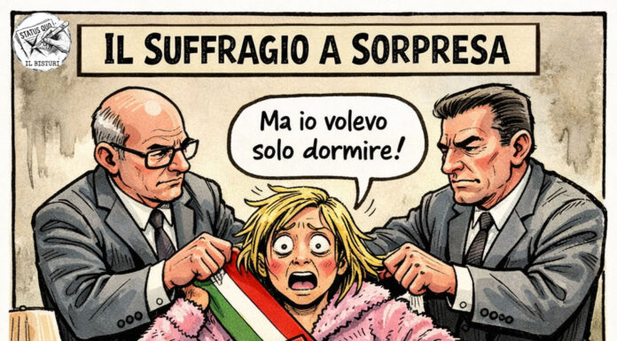 il trionfo del nulla: eletta a sua insaputa in svizzera eletta a sua insaputa - satira su cittadina svizzera ignara
