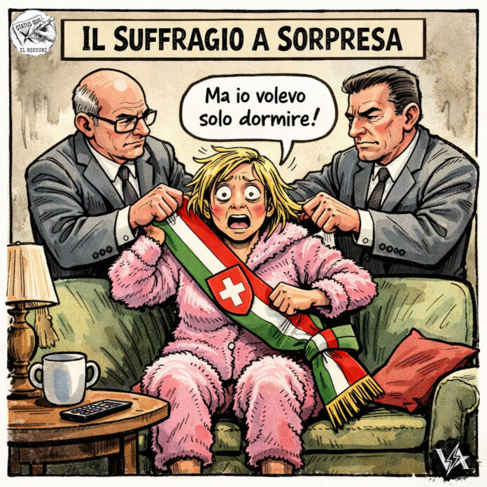 eletta a sua insaputa - Satira su Cittadina Svizzera ignara