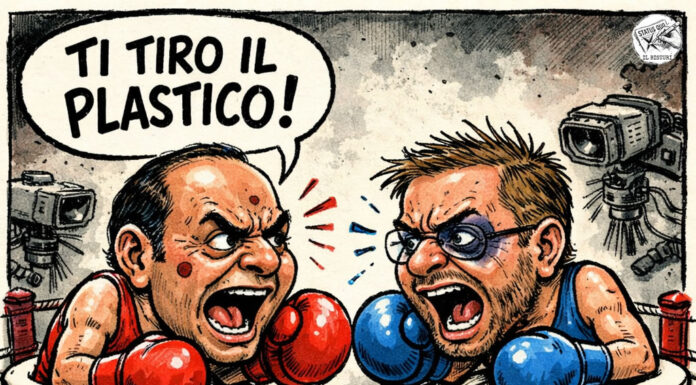 tragedia a firenze: il david di michelangelo declassato a mascotte di vannacci rissa vespa provenzano - satira su bruno vespa e peppe provenzano