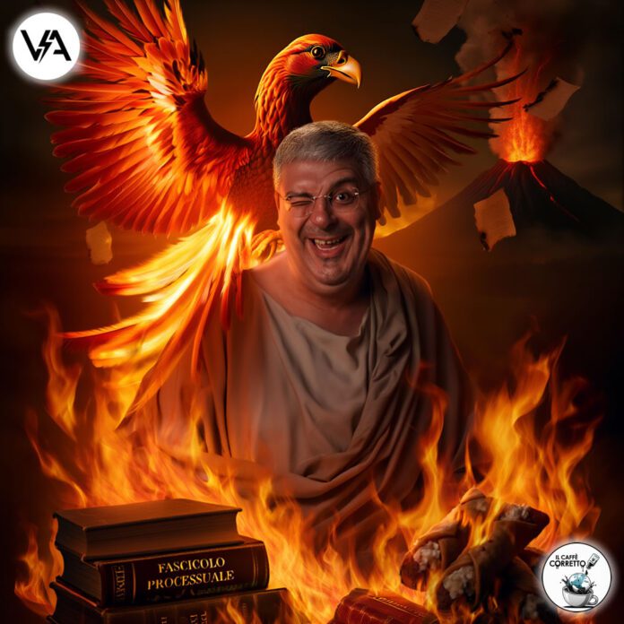 Totò Cuffaro come una fenice che risorge tra cannoli e carte bollate.