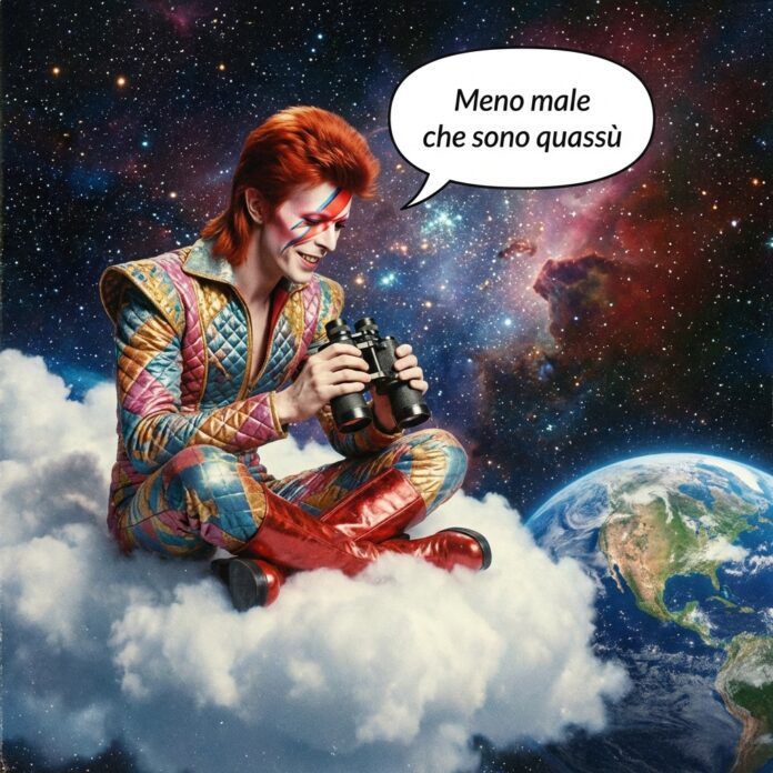 David Bowie Ricordo Satira