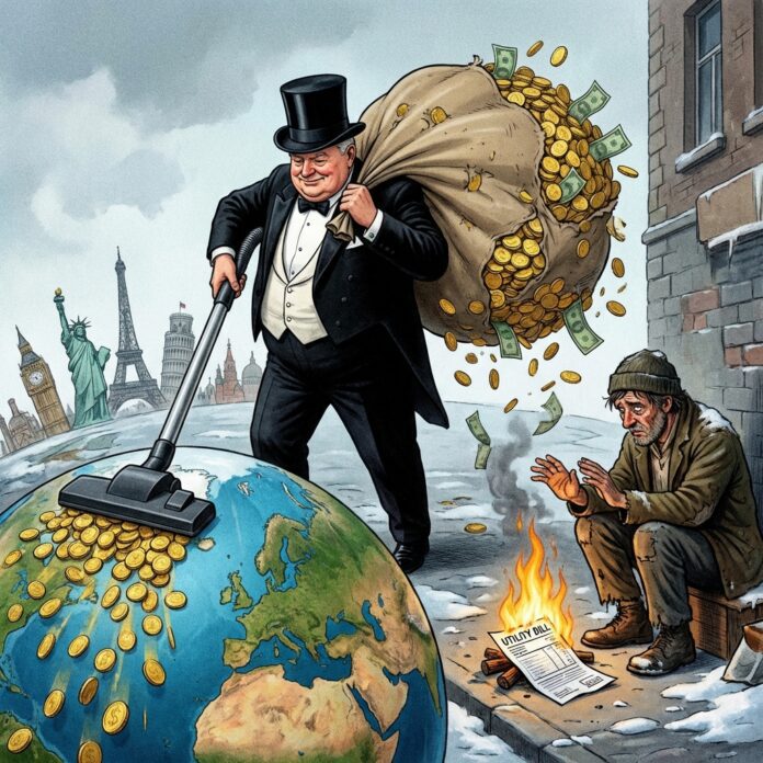 Ricchezza Oxfam Satira