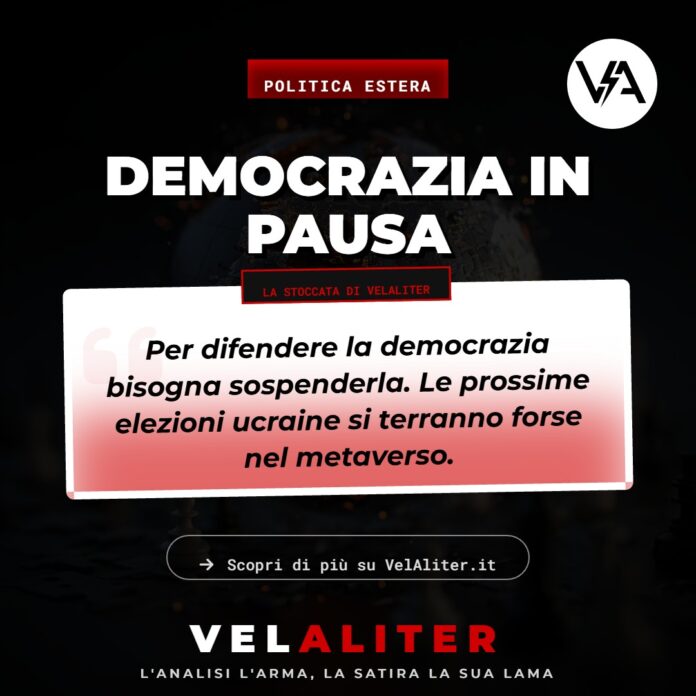 Zelensky e la democrazia sospesa