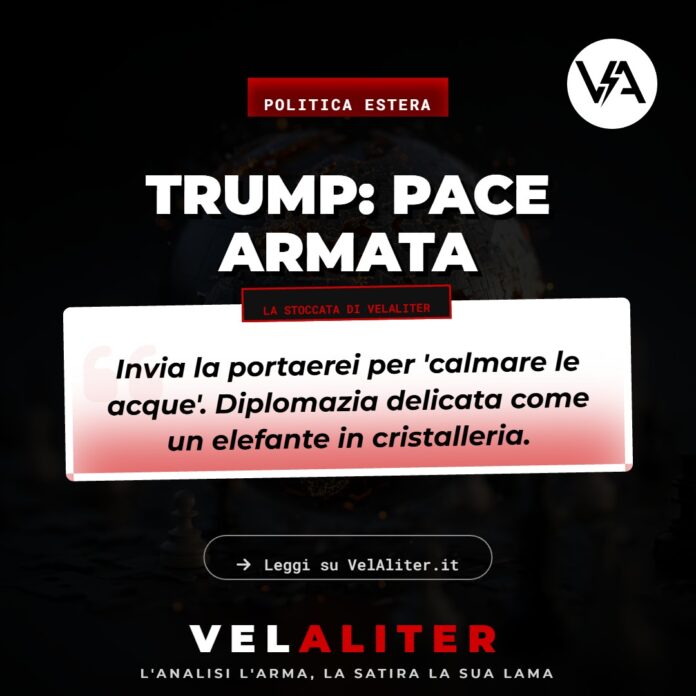 Tensione Usa Iran Portaerei