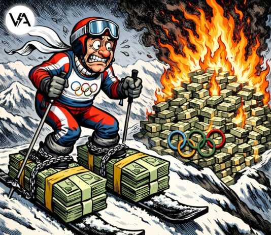 slogan cortina 2026: l’unico, vero trionfo dell’amore slogan cortina 2026 satira