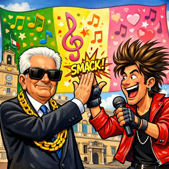 Mattarella Sanremo Pop