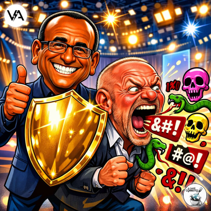 Conti Pucci: La difesa della comicità sguaiata a Sanremo.