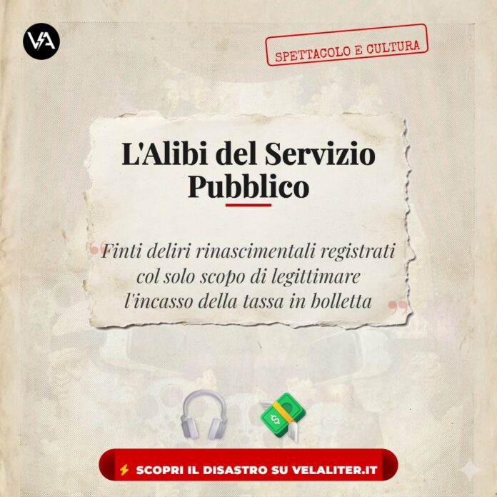 Raffaello in Carcere - La finta cultura del servizio pubblico