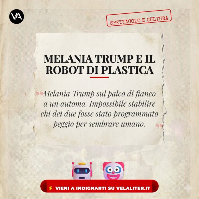 Robot Melania Trump Casa Bianca