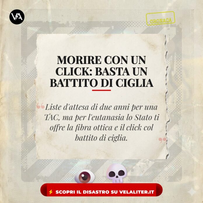 Suicidio assistito dispositivo oculare