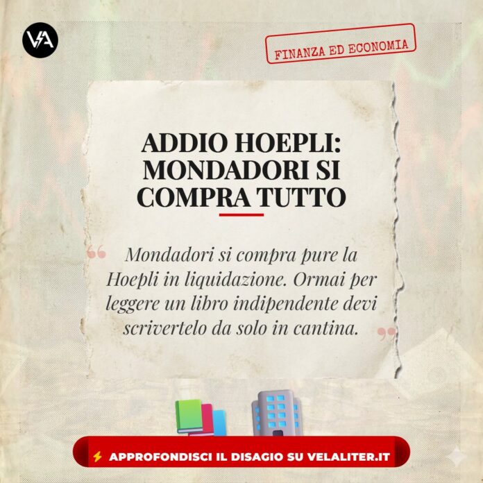 Hoepli liquidazione offerta Mondadori