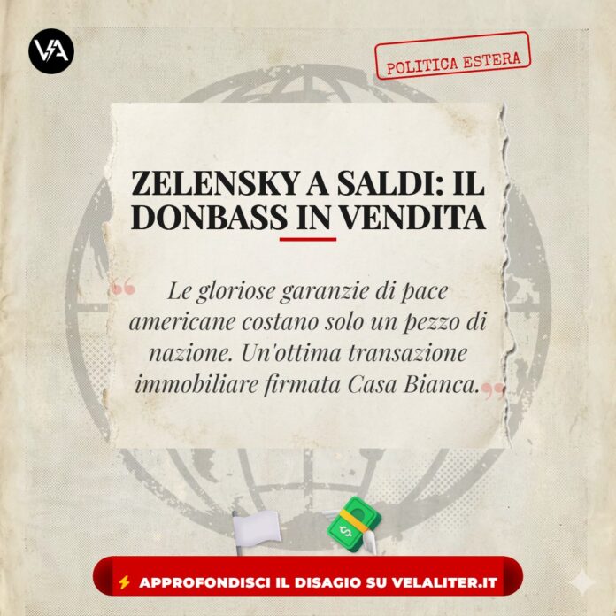 Zelensky e la cessione del Donbass