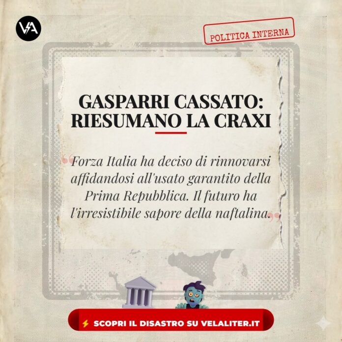 Gasparri sostituito da Stefania Craxi in Forza Italia