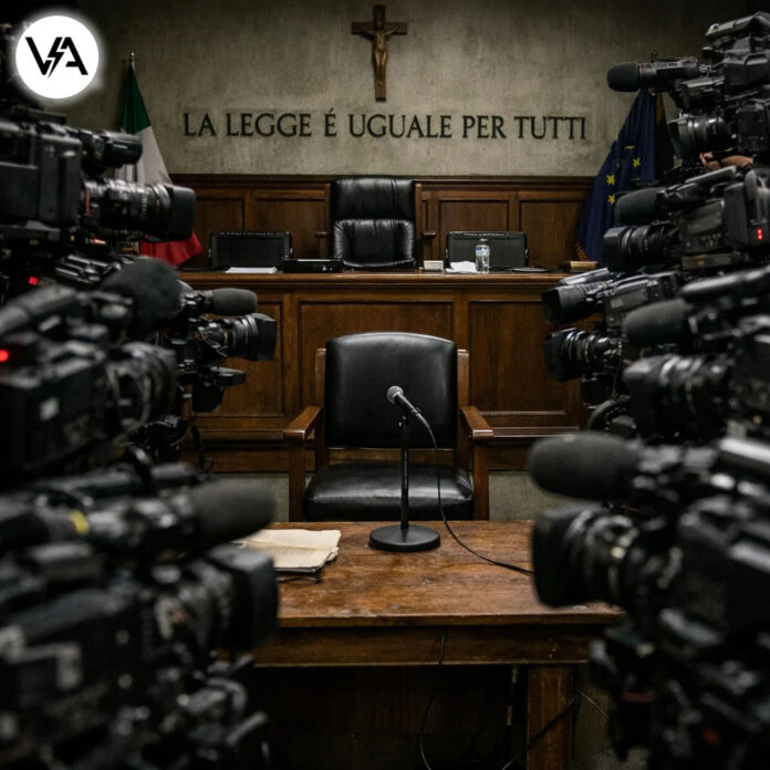 Orrore Traversetolo tribunale tv satira