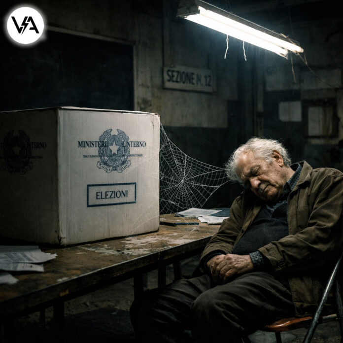 Referendum Giustizia seggio vuoto satira