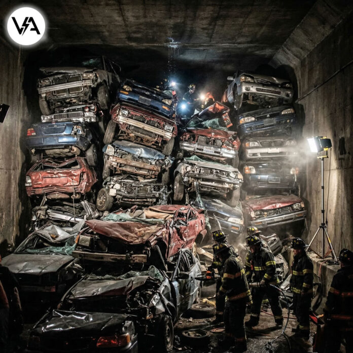 Messina Palermo - Autoscontro epico in galleria