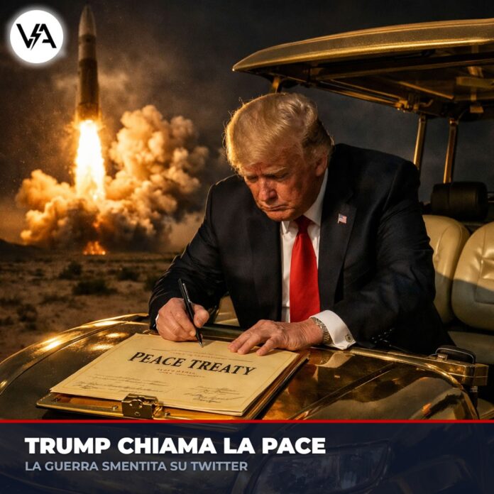 Trump Iran la falsa pace social