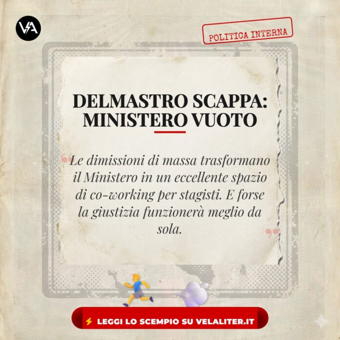 Via Arenula si svuota: dimissioni di massa