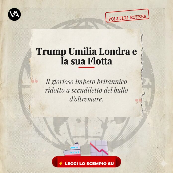 Trump Londra Marina Satira