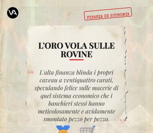 ubs fissa il prezzo dell’oro a cinquemila dollari ubs fissa il prezzo dell'oro a cinquemila dollari flash news satira