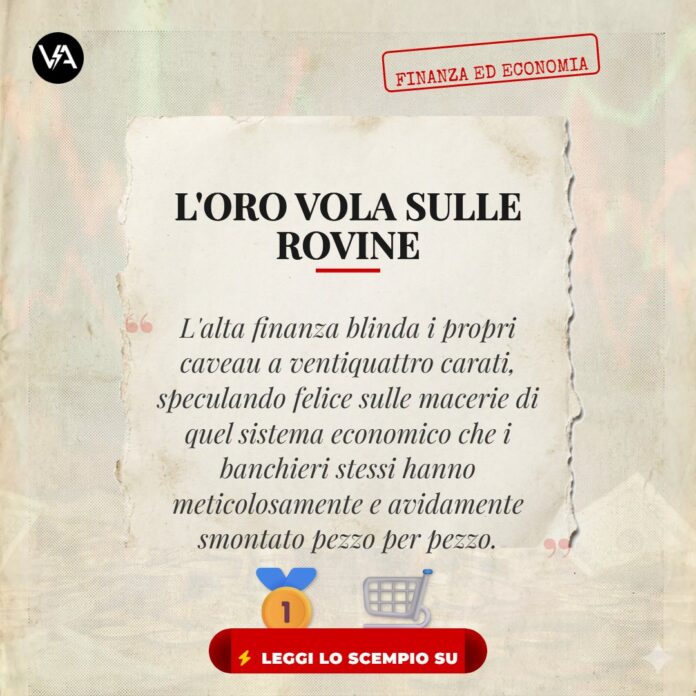 UBS fissa il prezzo dell'oro a cinquemila dollari flash news satira
