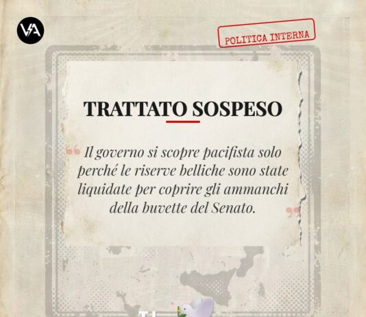 difesa: l’italia sospende il memorandum con israele italia israele memorandum difesa