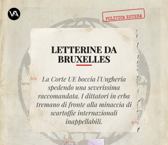 la corte ue boccia la legge dell’ungheria sui diritti lgbtq+: scartoffie e rinvii corte ue ungheria legge satira