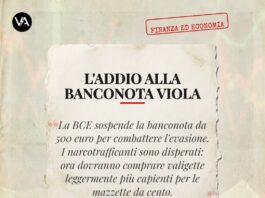 la bce sospende la banconota da 500 euro: panico nei caveau bce banconota cinquecento euro satira
