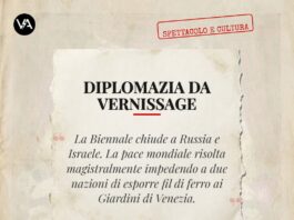 la biennale di venezia chiude israele e russia: l’arte pacifica l'esclusione di israele e russia dalla biennale.