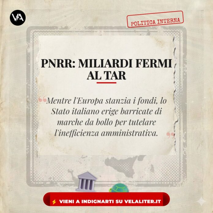 Ritardi PNRR certificati dalla Corte dei Conti