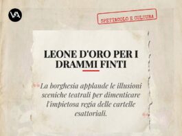 emma dante leone oro: il teatro delle illusioni nazionali premiato emma dante leone oro: intellettuali in platea.