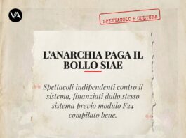 spettacolo teatrale codice libero: la ribellione col bollo siae spettacolo teatrale codice libero: anarchia con ricevuta fiscale.
