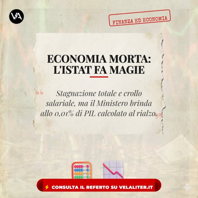 Andamento Economia Italiana Dati: grafico truccato.