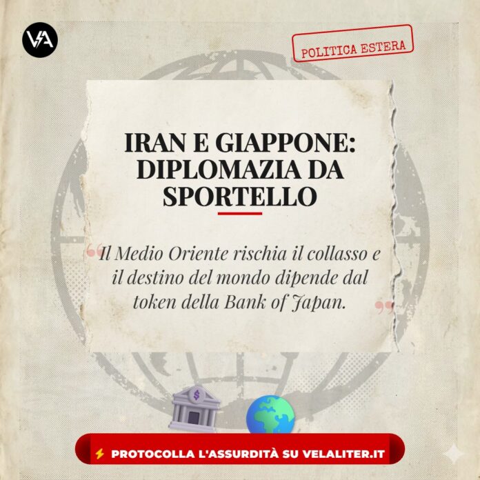 Bank Japan Negoziati Iran: sportelli geopolitici.