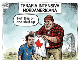 🚨 debacle: l’umiliazione nazionale certificata dal canada umiliazione nazionale - satira su compagine calcistica italiana