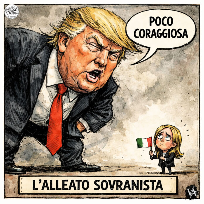Meloni Trump - Satira su Giorgia Meloni e Donald Trump