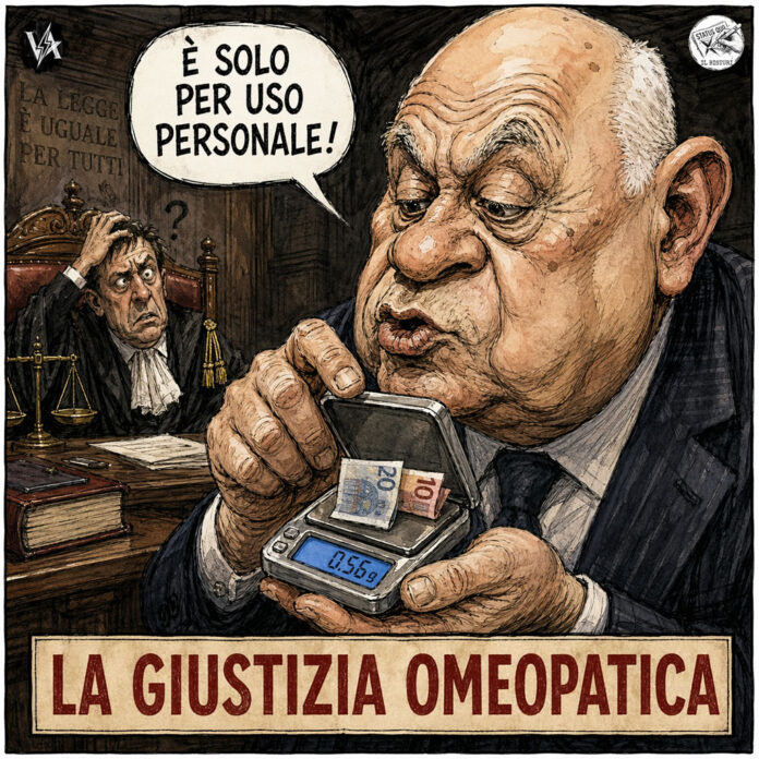 corruzione modica quantità - Satira su Carlo Nordio