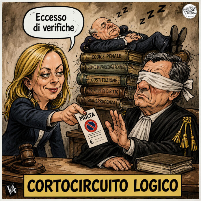Caso Nordio Minetti - Satira su Governo Meloni