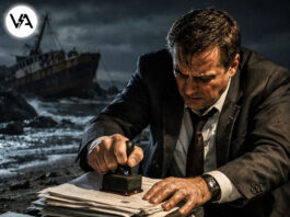 naufragio a lampedusa: l’infallibile burocrazia del cordoglio naufragio lampedusa: un burocrate timbra scartoffie ignorando la tragedia