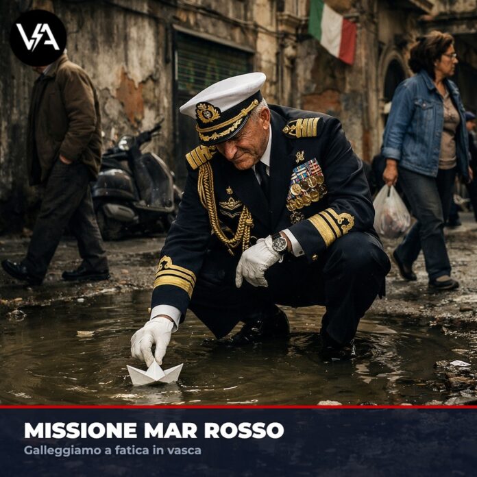 Missione Mar Rosso e la flotta italiana in crisi