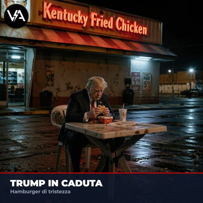 Donald Trump Sondaggi Crollo Satira