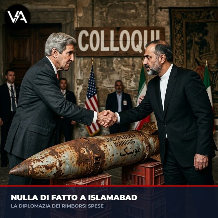 Colloqui Usa Iran Islamabad falliti nel nulla.