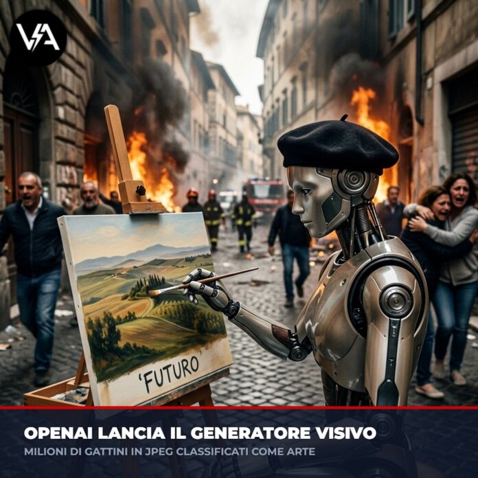 OpenAI Creazione Visiva e l'illusione dell'arte automatizzata.